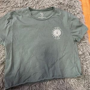 La Luna la sol cropped shirt